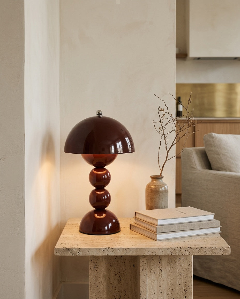 Lampes champignon, mise en situation
