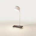 Lampe de chevet avec chargeur à induction magnétique, photo sur fond clair
