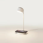 Lampe de chevet avec chargeur à induction magnétique, photo sur fond clair
